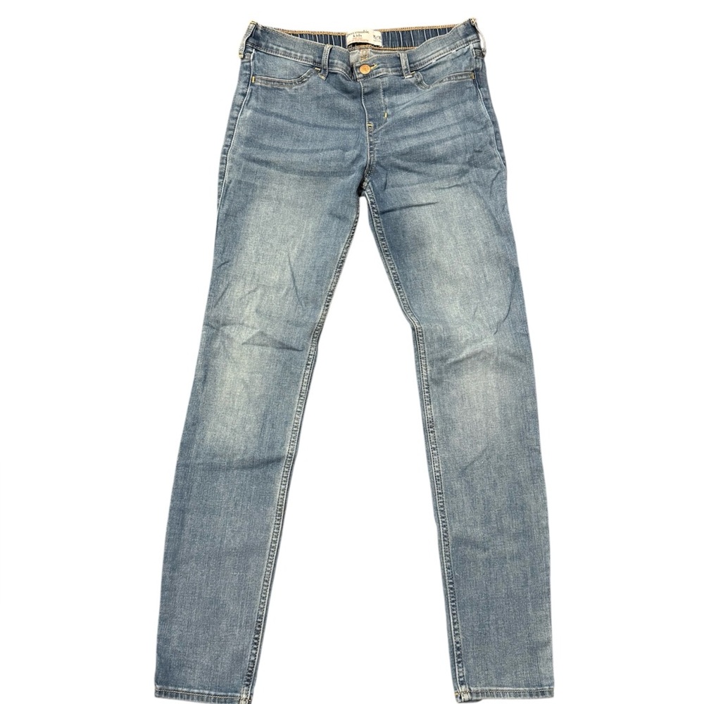 ABERCROMBIE KIDS mid-rise pull jean leggings 15/16